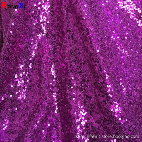 3MM Great Price Navy Sequin Fabric
